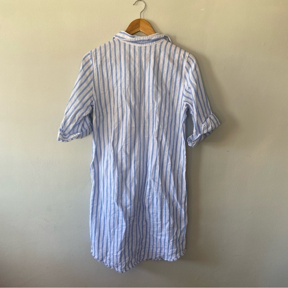 MELISSA NEPTON striped dress in blue Size XS - Picture 6 of 6